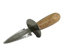 Lee Fisher Sports 6.5" Classic Shucking Oyster Knife Wood Handle