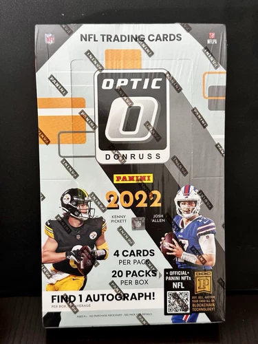 2022 Panini Donruss Optic Football Hobby Box BROCK PURDY ROOKIE CARD DOWNTOWN !!