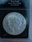 1925 P Peace Silver Dollar VG Very Good Bradford Exchange