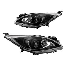 Torchbeam Headlights Assembly Compatible with 2010 2011 2012 2013 Mazda 3 Fro...