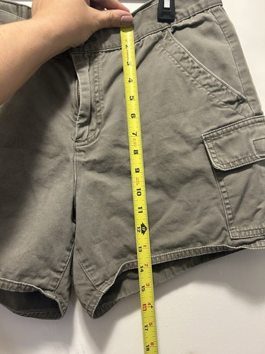 Calvin Klein Jeans Women’s Size 12 Cotton Khaki Shorts - Imagen 13 de 17
