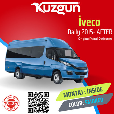 IVECO DAILY WINDSCHOTT AB 2015 2-TLG IM KANAL RAUCH GETÖNT