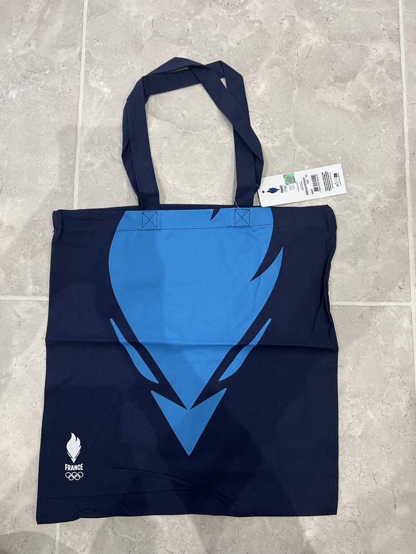 Paris Olympics 2024 French Team Navy Commemorative Tote Bag
