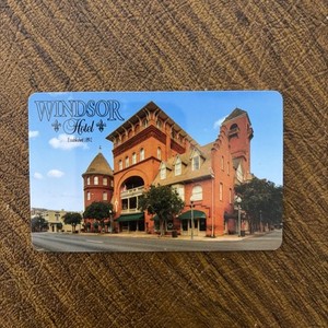 Windsor Hotel Americus Key Card