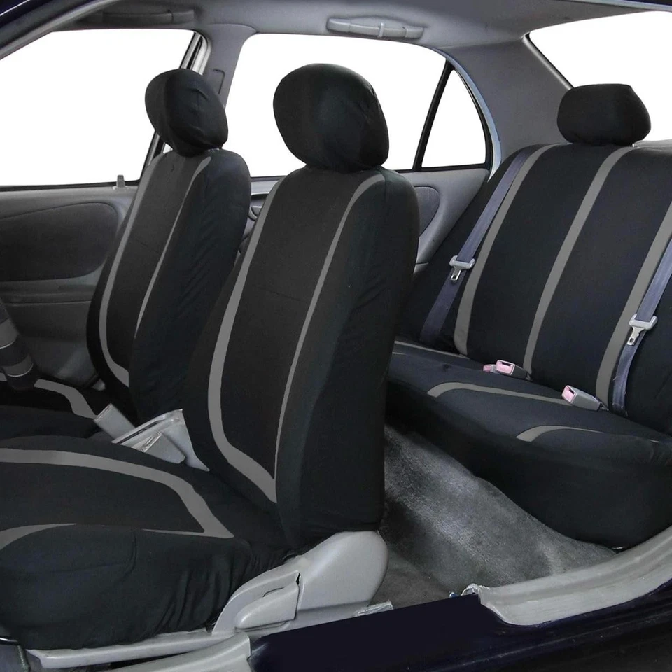 For all Chevrolet seat covers Washable Breathable Comfort Fit Fabric - Image 2 of 4