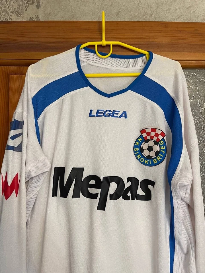 Camiseta deportiva Siroki Brijeg (1999-00) - #23 - Legea - usada a juego Foto 3 de 4
