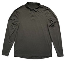 Lululemon Shirt Mens Large Evolution Polo Golf Performance Athleisure Preppy