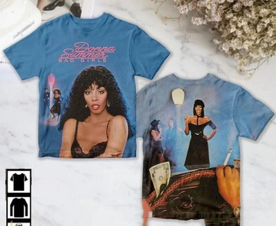 Donna Summer Bad Girls Album Cover AOP 3D T-shirt TU148