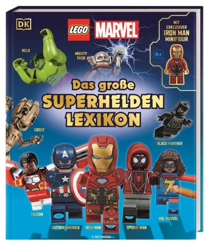 LEGO® Marvel Das große Superhelden Lexikon [German] by Hugo, Simon [Hardback]
