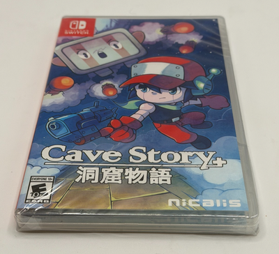 Cave Story+ (Nintendo Switch, 2017) Sealed USA Version Variant Alt