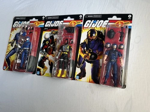 Gi Joe Classified Retro Lot Of 3, What You See Is What You Will Receive
