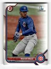 2022 Bowman Draft #BD-77 Nazier Mule