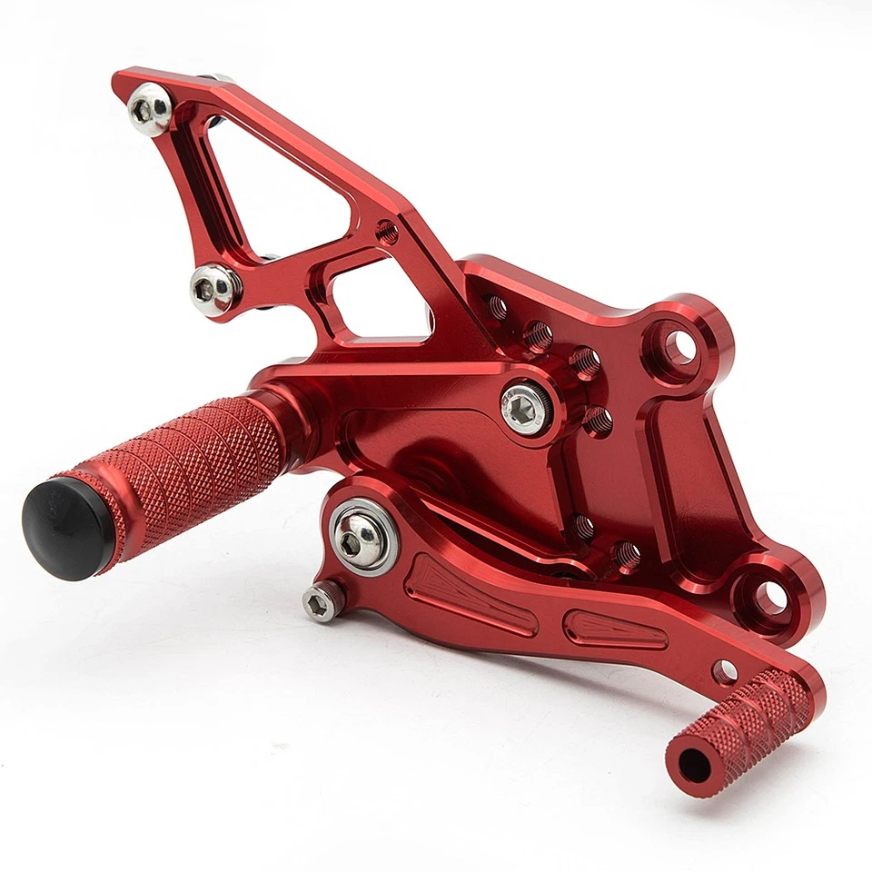 Juego de estriberas elevadas ajustables para Kawasaki Ninja 300 Ninja 250 2013-2017 Foto 4 de 4