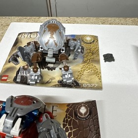 2003 Lego Bionicle BOHROK KAL (8573 - 8578) & Manuals Missing 8575 Lot 5 KRANA