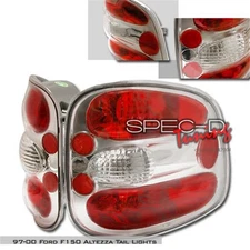 Spec-D Tuning LT-F150F97-KS Altezza Tail Lights for 97 to 00 Ford F150- Chrom...