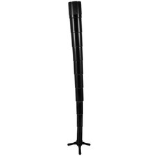 Reusable Children Umbrella Wet Cover Plastic Protector with Stand Black