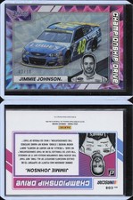 2022 Donruss Championship Drive Xplosion #8 Jimmie Johnson 2/10