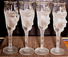 Unique Art Face wine set of 4 glasses  Artist Elena Graure-Manta — photo 2