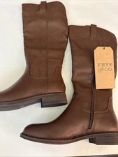 NEW Frye and Co. Giovanna Women's Brown Riding Boots, Size 6.5 M  $115