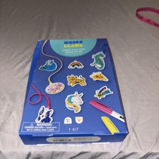 Create-Your-Own Shrink Art Kit Mondo Llama DIY Craft Activity, Includes Markers