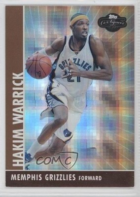 2008-09 Topps Co-Signers Bronze Hyper 22/50 Hakim Warrick #84 2u3
