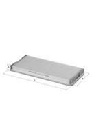 Mahle Innenraumfilter LA 83 Partikelfilter FüR Mercedes VW 28 35 Sprinter LT 46