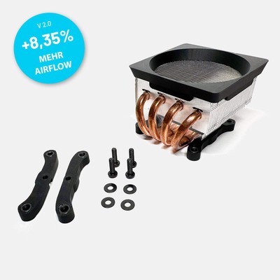 Bitaxe Low-Profile Plus Adapter-Set 2.0   Für GeeekPi Low Profile Plus Kühler &