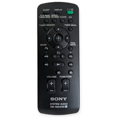Genuine Sony Audio System RM-AMU009 Factory Original Remote Control OEM