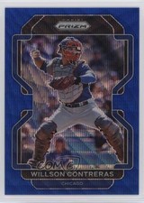 2022 Panini Prizm Tier II Blue Wave Prizm 20/60 Willson Contreras #168 1hs9