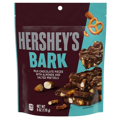 Hershey's Bark 170g Schokolade mit Brezeln, Cookies & Mandeln | USA Amerika