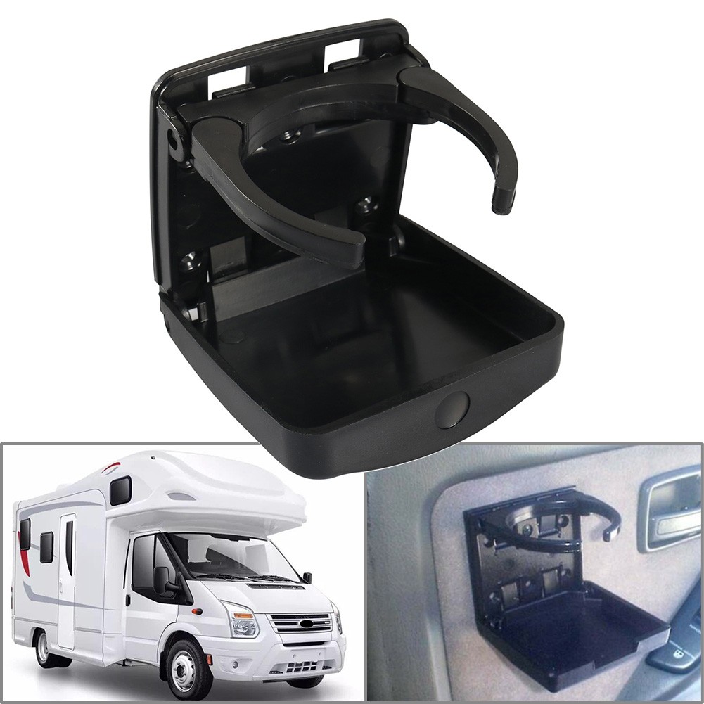 For Marine RVs Vans Universal Adjustable Folding Cup Holder Drink Holder Screws
