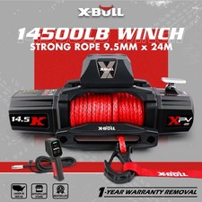 X-BULL 14500lb elektrische seilwinde power Offroad winde 6577kg linear synthetis