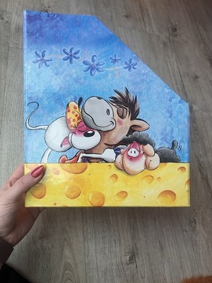 Diddl Sammelordner,  Stehordner, Käseblatt