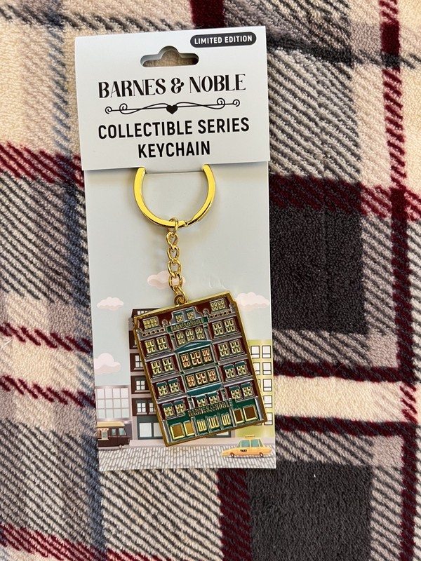 Barnes & Noble Collectible Keychain Limited Edition Bookstore Charm New