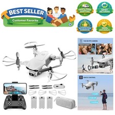 '4DV9 Mini Drone with 1080P Camera: Altitude Hold, 3D Flips,  Voice Control