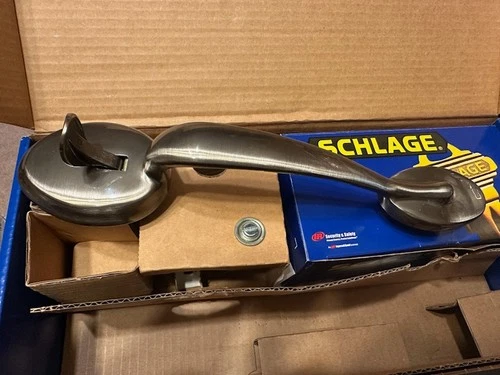 Replacement Outdoor Schlage Handleset - New/ Old Stock - Picture 1 of 3