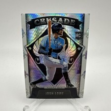 Josh Lowe 2022 Panini Chronicles Crusade Hyper Prizm RC #8 209/299