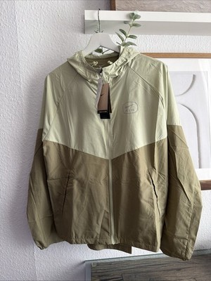 Nike Air Repel Windbreaker Jacke HM0187-276 Beige Khaki Packable Neu Running