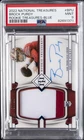 2022 NATIONAL TREASURES RC TREASURES AUTO RELIC BLUE #BPU BROCK PURDY 5/10 PSA 9