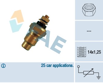 30260 FAE Sensor, coolant temperature for CITROËN,RENAULT
