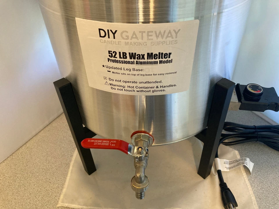Fundidor de cera súper grande de 52 lb para hacer velas: fundidor eléctrico de cera y jabón Foto 3 de 4
