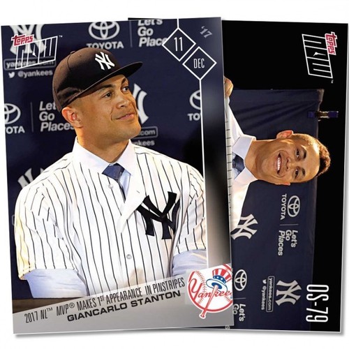 2017 Topps Now OS-79 Giancarlo Stanton