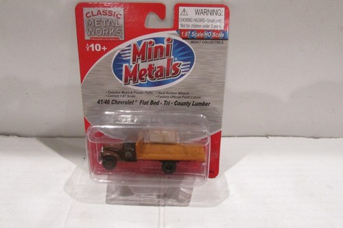 Chevrolet Flat Bet-Tri Escala Ho/Escala 1:87 Clásico Metal Work 30296 41/46 | Zustand: New