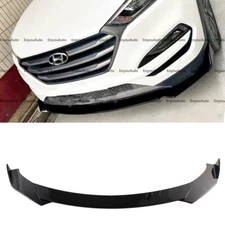 For Hyundai Sonata UNIVERSAL Front Bumper Lip Spoiler Splitter Glossy Black