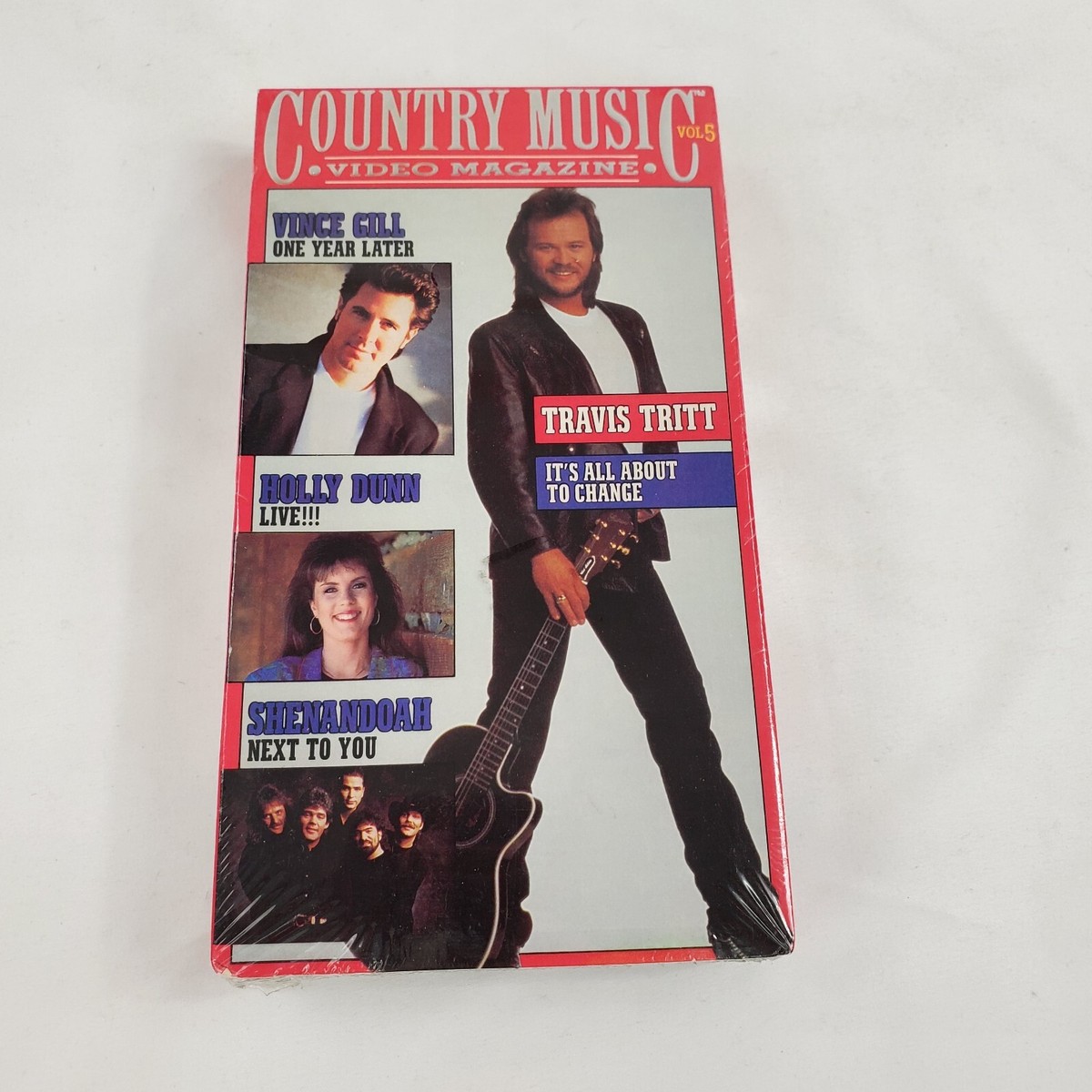 Country Music Video Magazine Volume 5 (Factory Sealed VHS 1991
