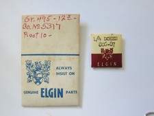 NOS Elgin 12s balance staff , Grade 485, 5317,pivot 10,806-87