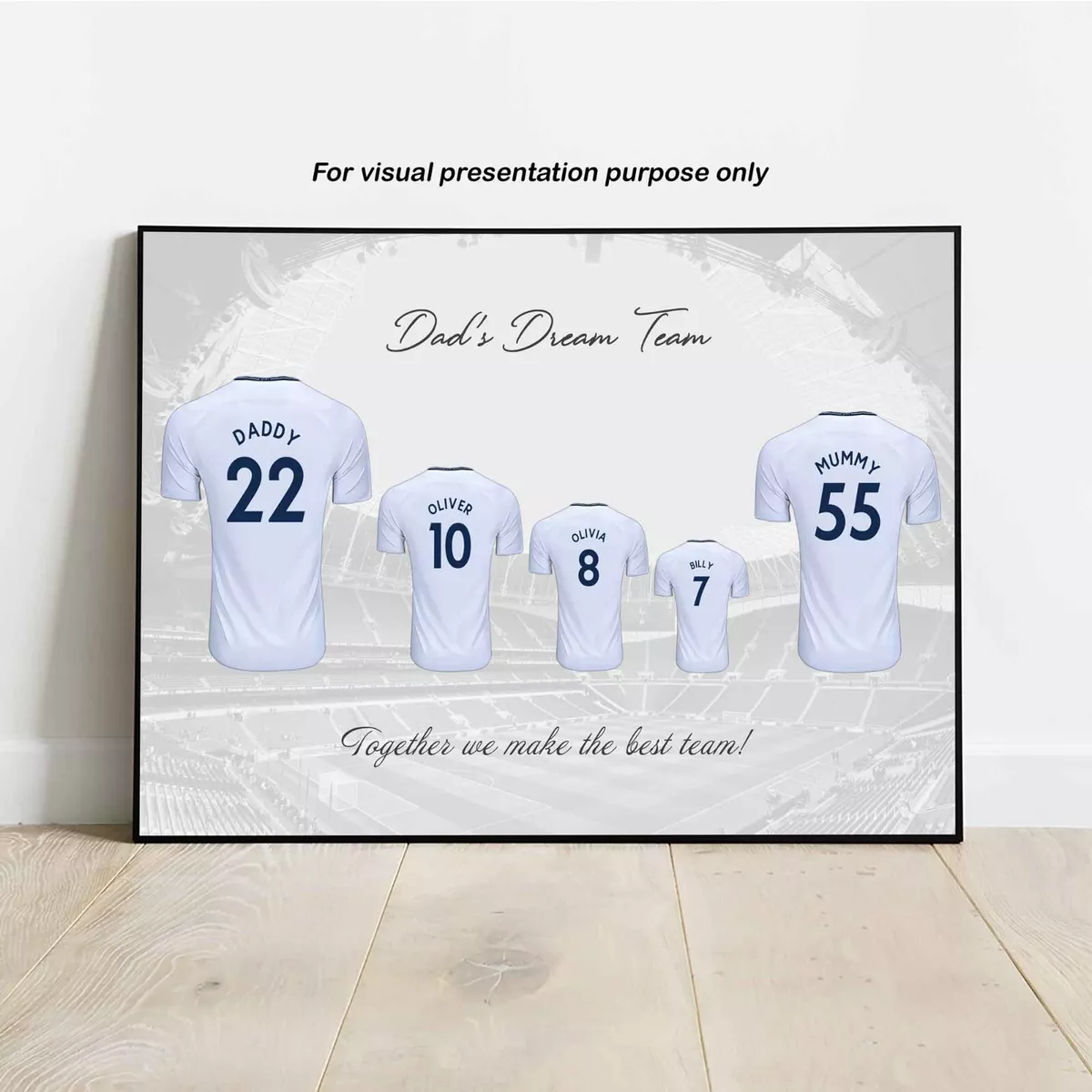 Tottenham Football Song Lyrics Art Print Poster, Tottenham Football poster,  Spurs song chant, Tottenham gift