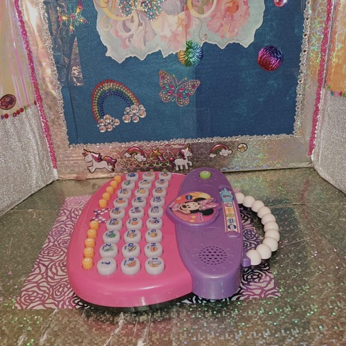 🦄Vtech /Disney "Minnie Mouse" ABC Fashion Purse Learning Computer Toy! - Picture 6 of 21