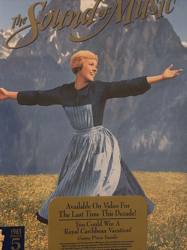 The Sound of Music (VHS, 1996) NEW & SEALED. Free Shipping 20th Century Fox - Image 4 of 4