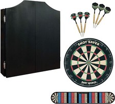 Dart World, Inc. Black Darts Cabinet Kit 47239